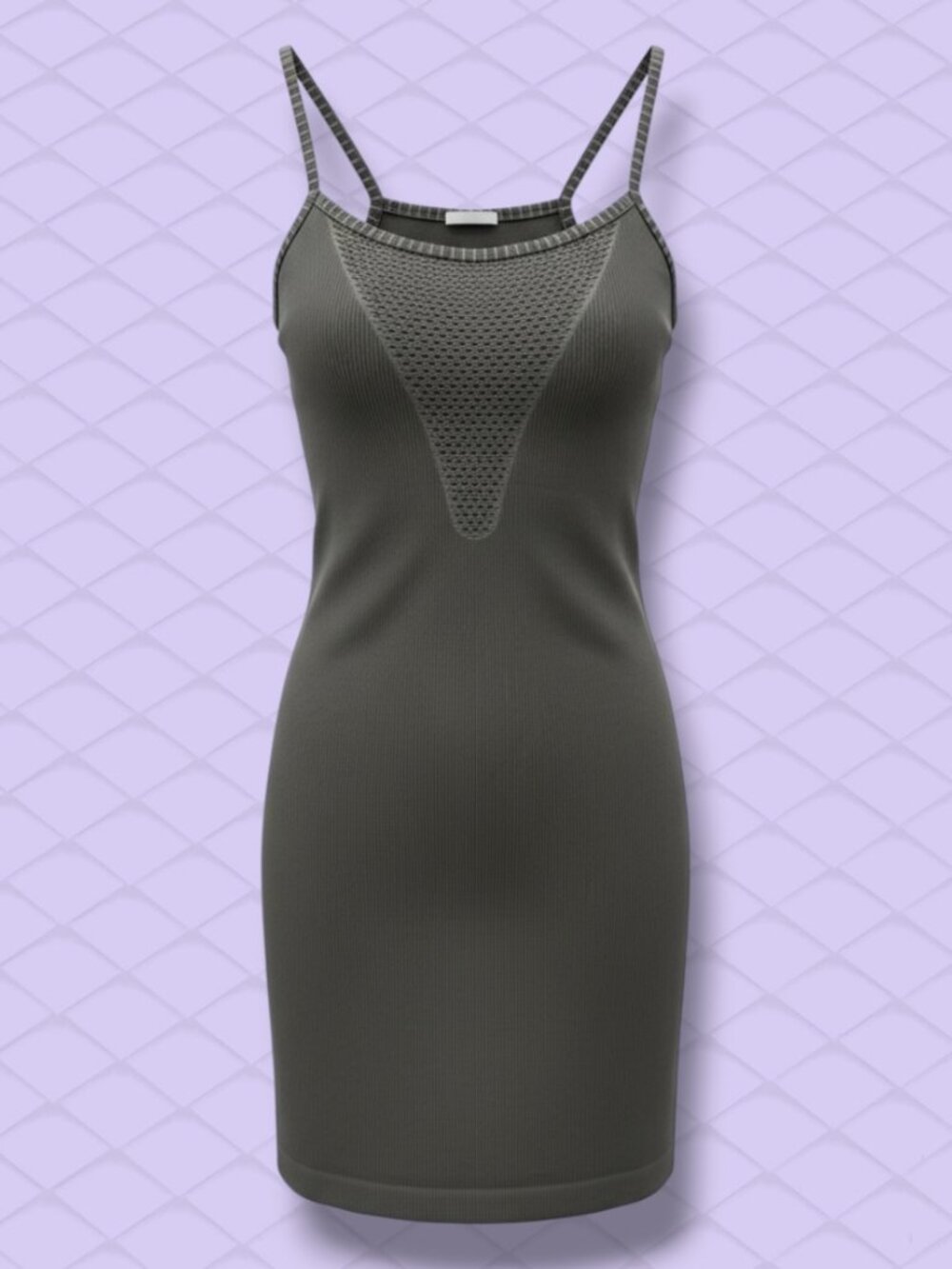 Forever 21 Mesh Detail Bodycon‎ Mini Dress